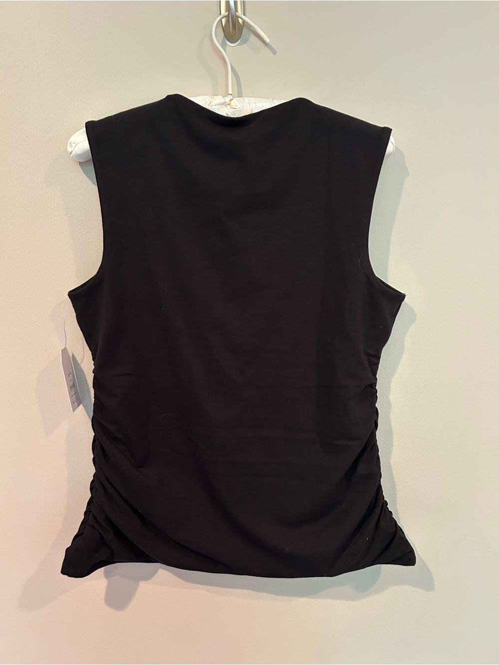 NWT Time and Tru Black Square-Neck “date night top” size Large - Picture 2 of 4